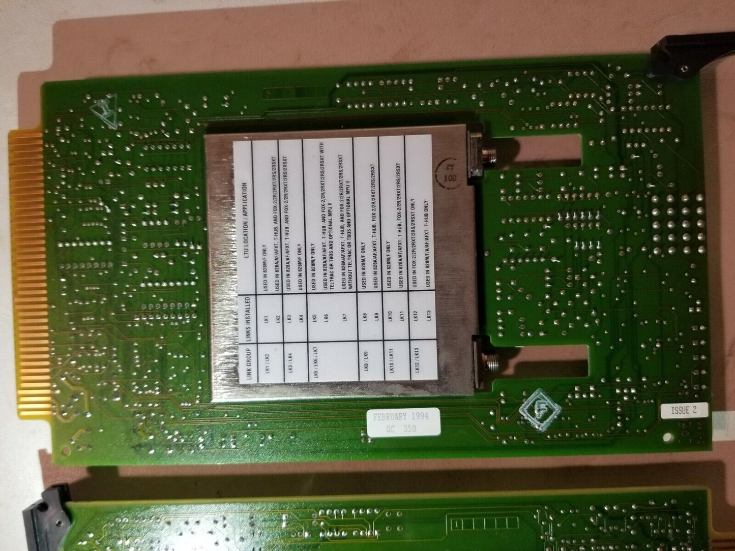 Vicor Main LTU CCA148G2 + Stby LTU DR3WG2 LTU for Fox-2RS Fiber Optic System