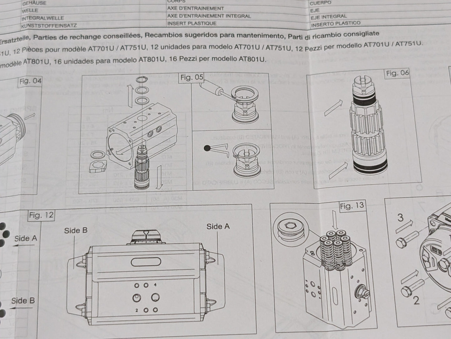Swaglok MS-A30-4-DIN Spring Return Assy SS-AFSS8 Control Valve ASCO WT8551A001MS