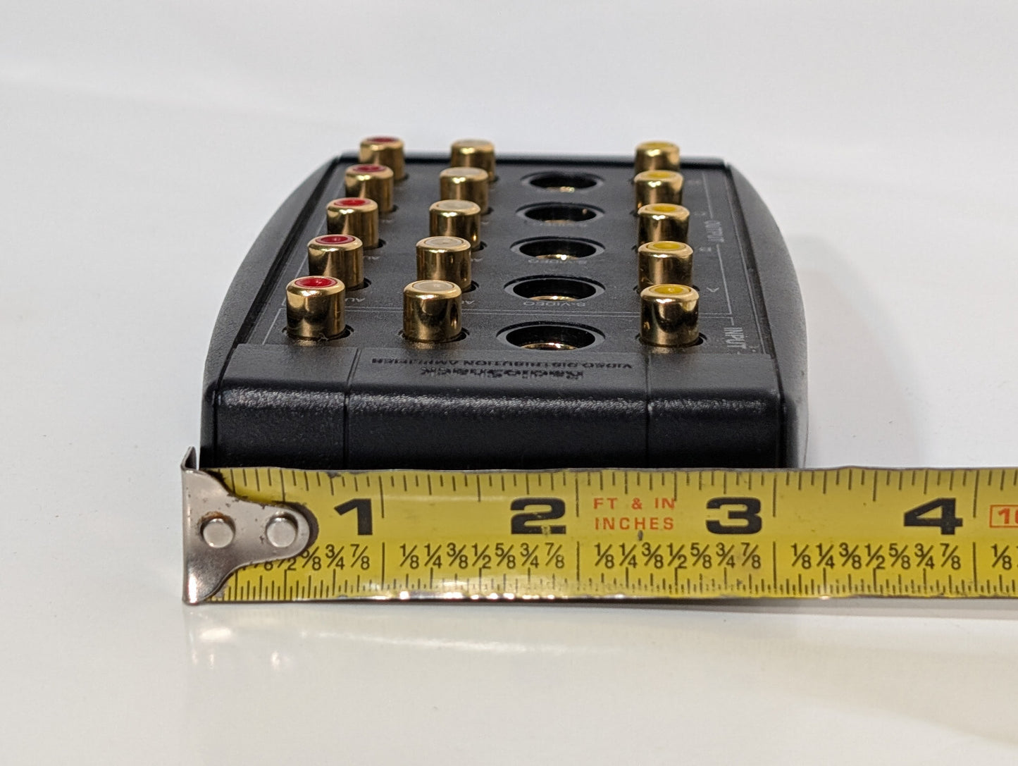 Vintage Radio Shack Video Distribution Amplifier Audio-Video Input-Output