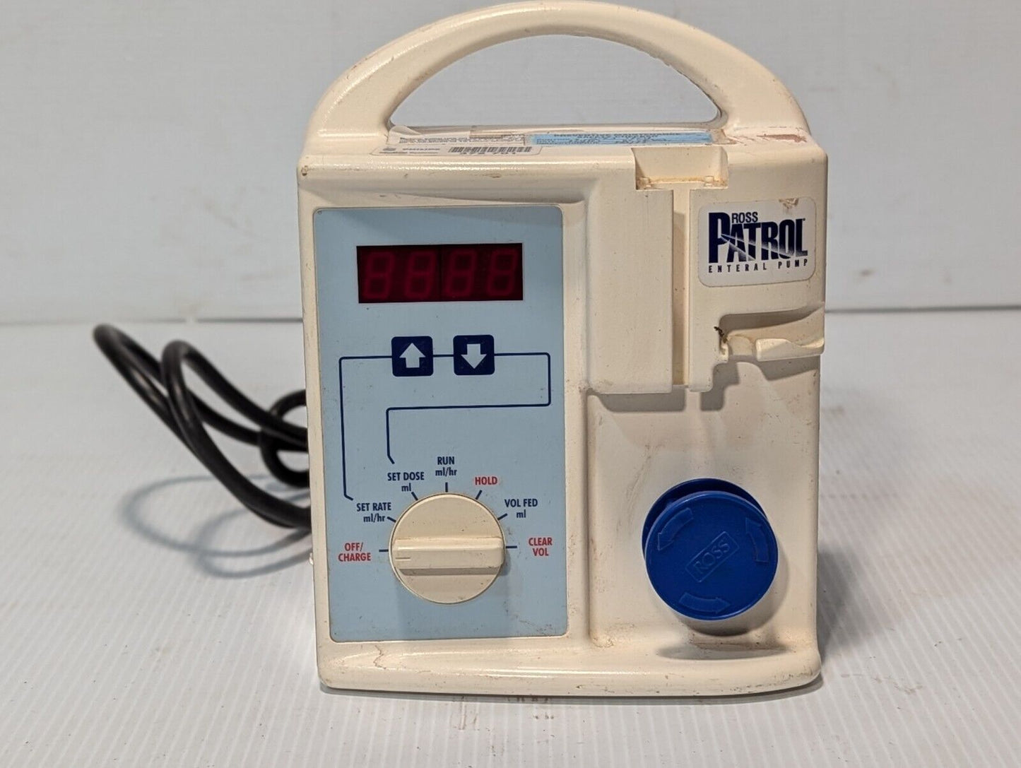 Ross Patrol Enteral Tube Feeding Pump w/ IV Pole Clamp - Free Shipping