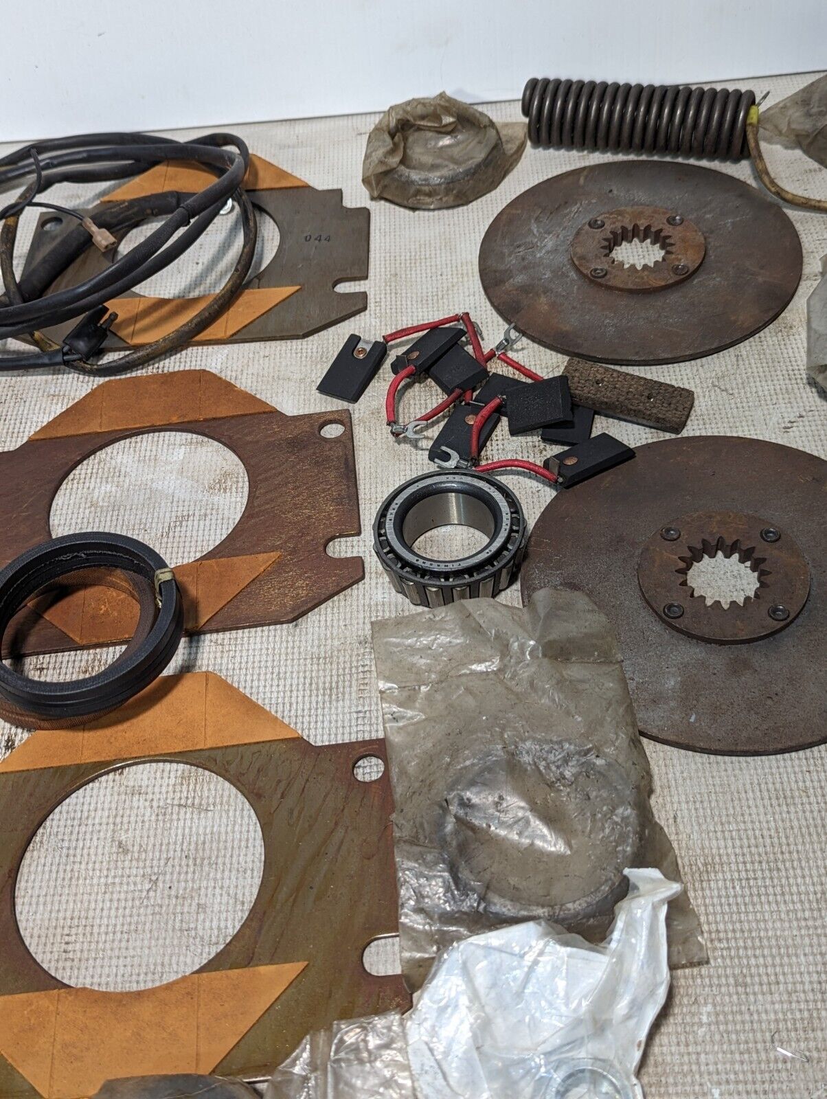 Lot of Big Joe Parts: Motor Start Switch 900347, Ametek Prestolite S 5/16-18,...