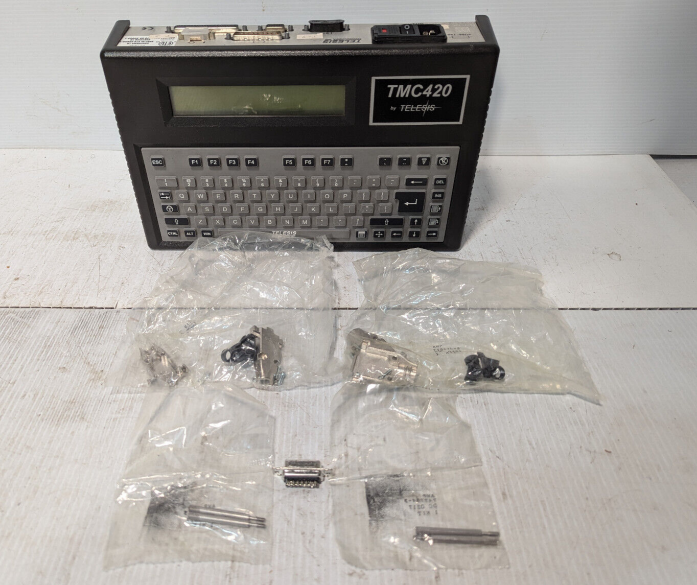 Telesis TMC420 Marking Control Panel Keyboard, NIB with hardware, Free Shipping