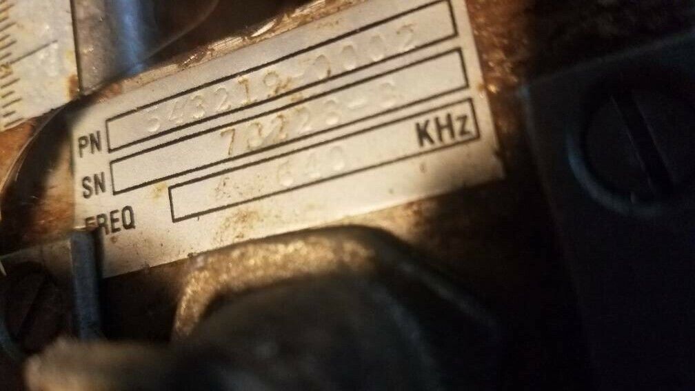 Two Badger meters 543219-0002