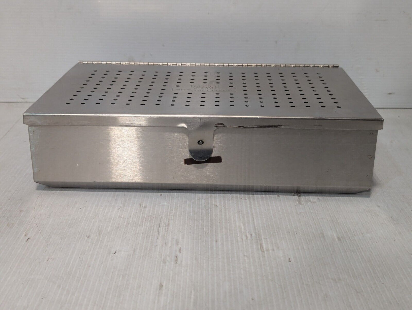 3M Orthopedics Hinged Metal Case, 14"W x 8.5"D x 3.5"D - Free Shipping