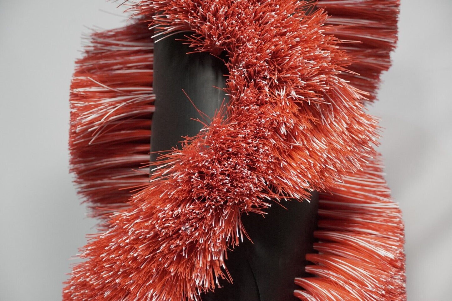 45 inch long scrub roller brush, 5-13/16 inch inside diameter, 14.5 in diameter