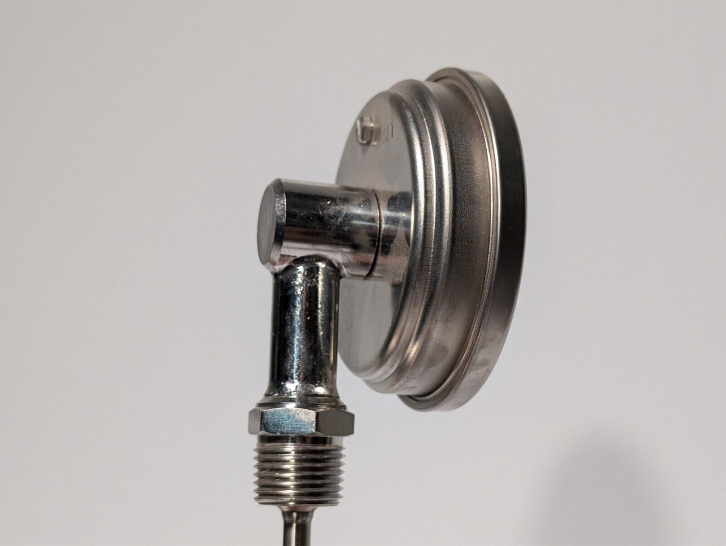 Trend CR3107C bimetal thermometer, 0-200 deg C, 2 deg subd., 3" face, 9" probe