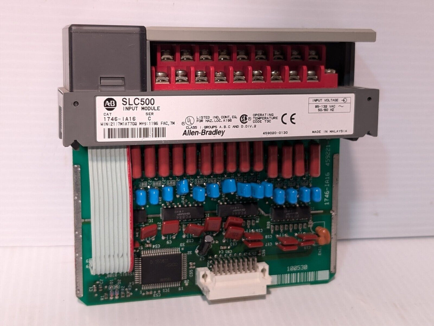 Allen Bradley 1746-IA16 Series C | SLC500 AC Input Module+Return