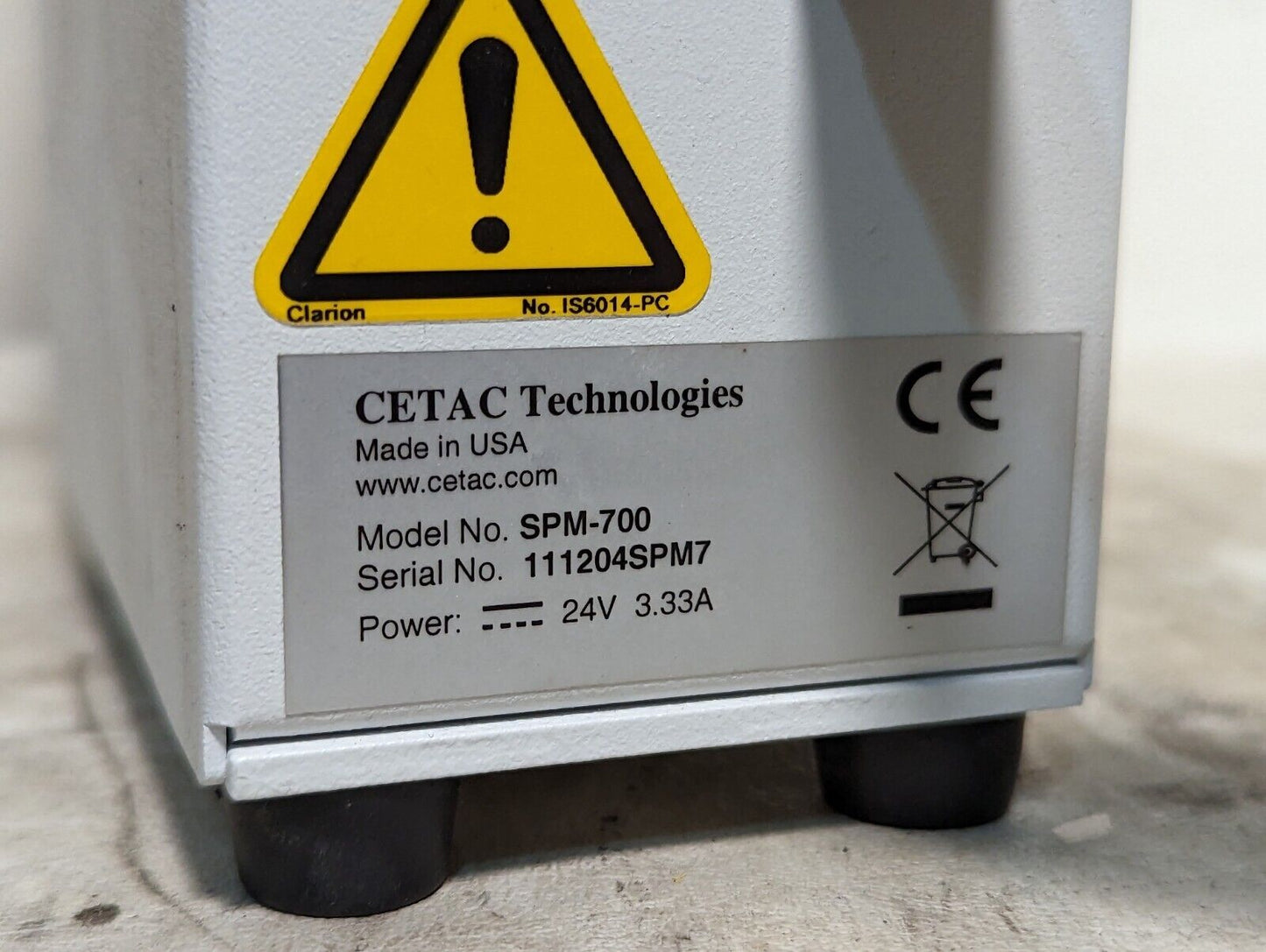 CETAC A7-SD-141 autosampler (interchim PFM-B-87) with CETAC SPM-700 syringe pump