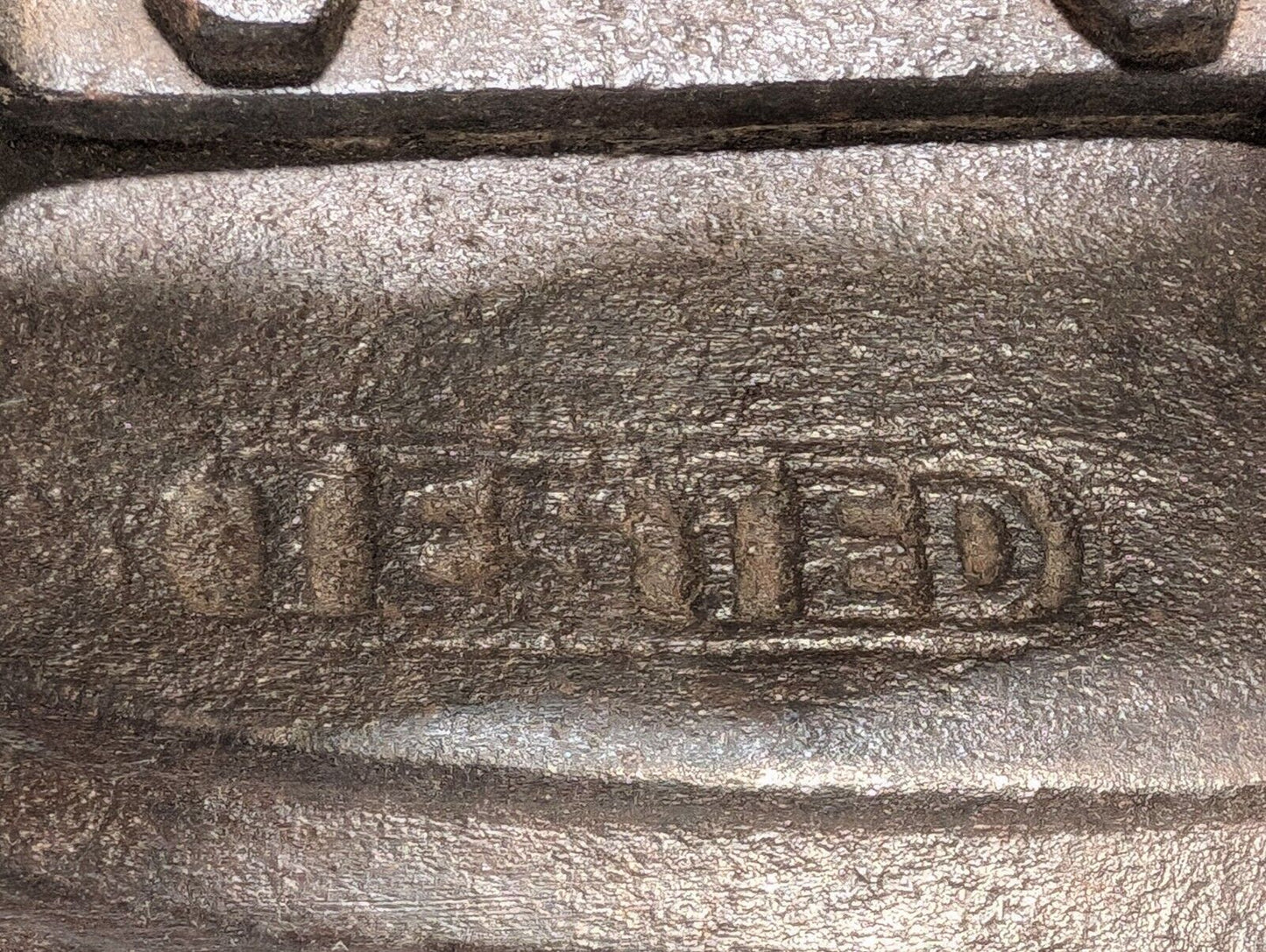 Vintage Coal Iron - 7.5" L x 6"H x 6" W - Cast Iron Collectible