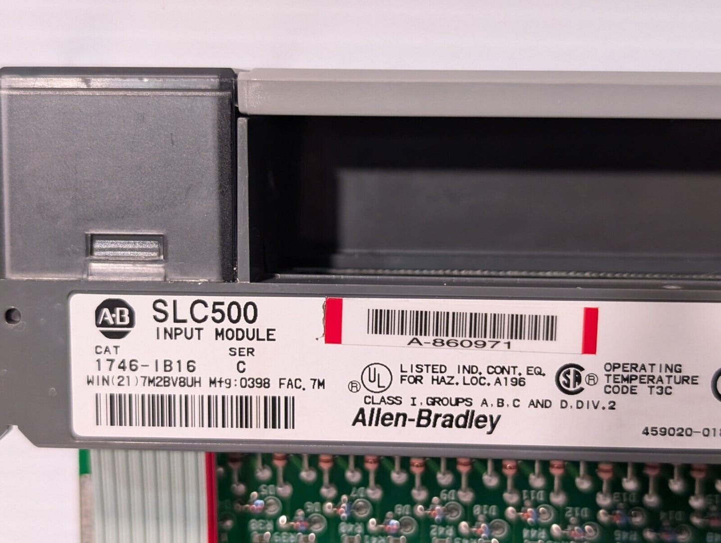 Allen Bradley 1746-IB16 /C DC Digital Input Module (Sinking), SLC 500 -Free Ship