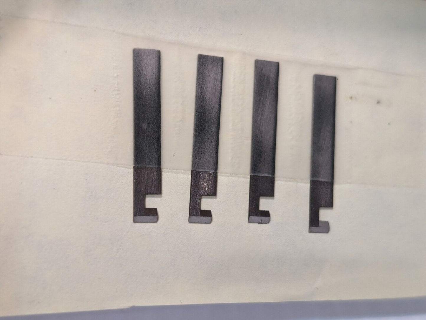 4 Pieces 42931400 Cutter Blades, Steel - Free Shipping