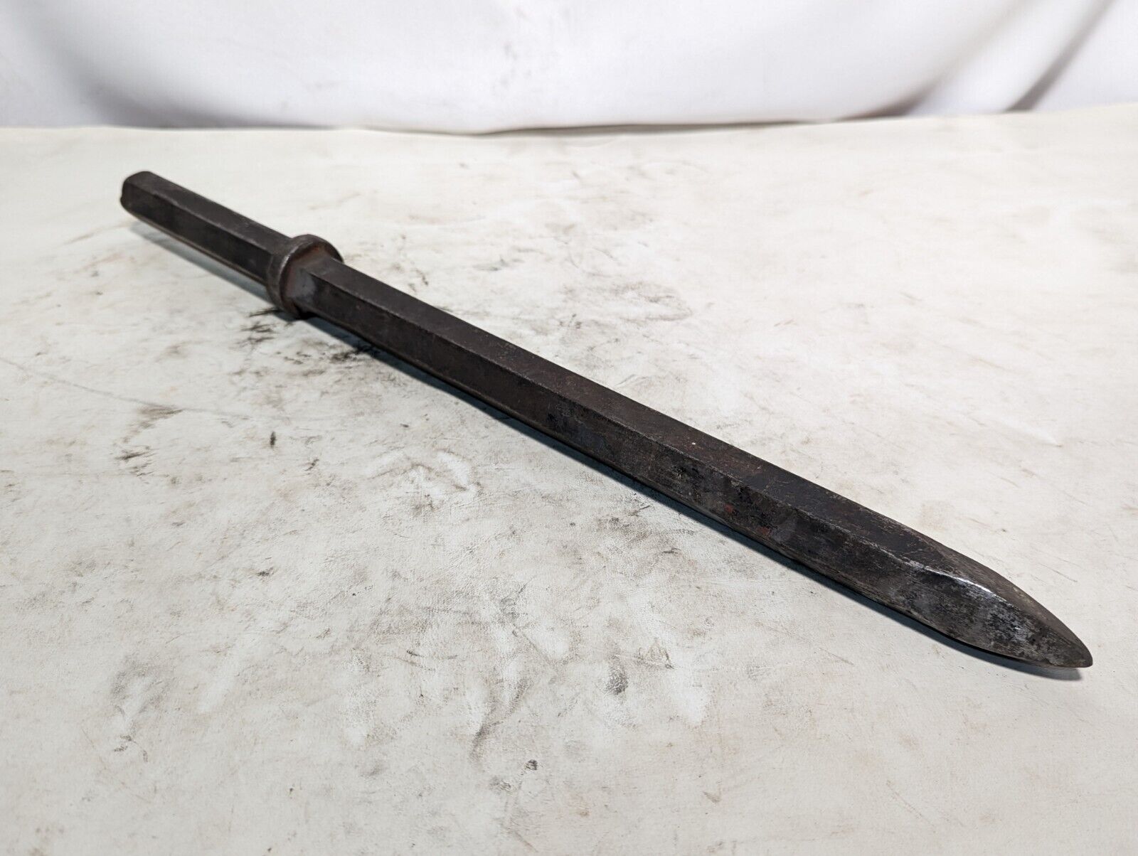 Specialty metal-working chisel from closing spring manufacturer, 22.5" x 2"