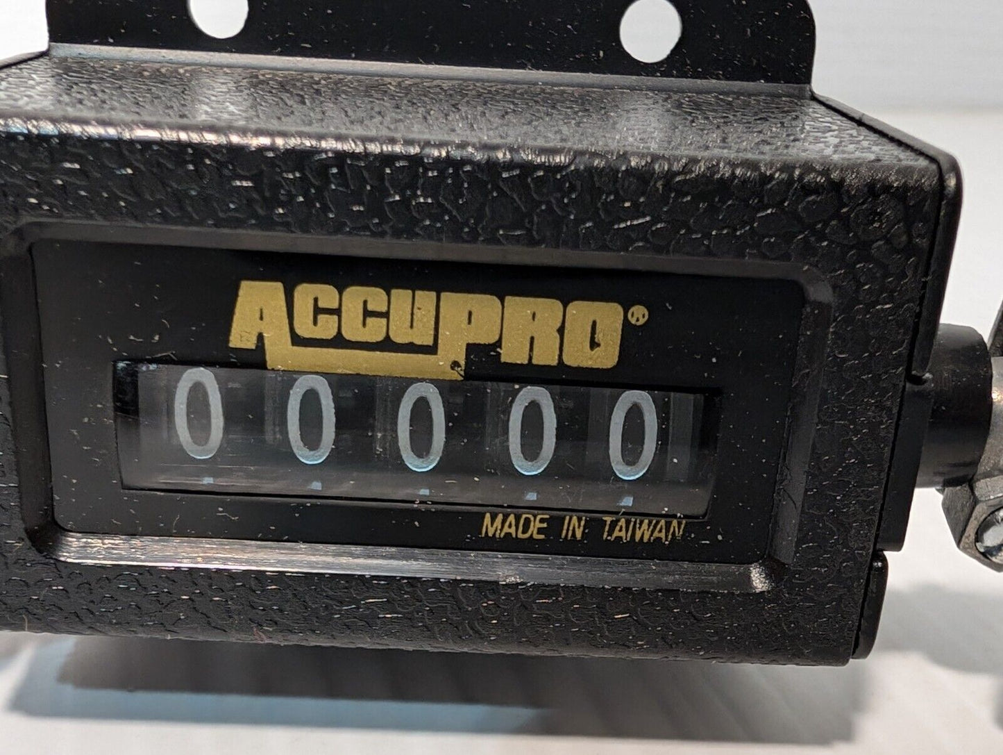 AccuPro 00208017 5 Digit Ratchet Counter w\ Reset Knob, Type 2000 -Free Shipping