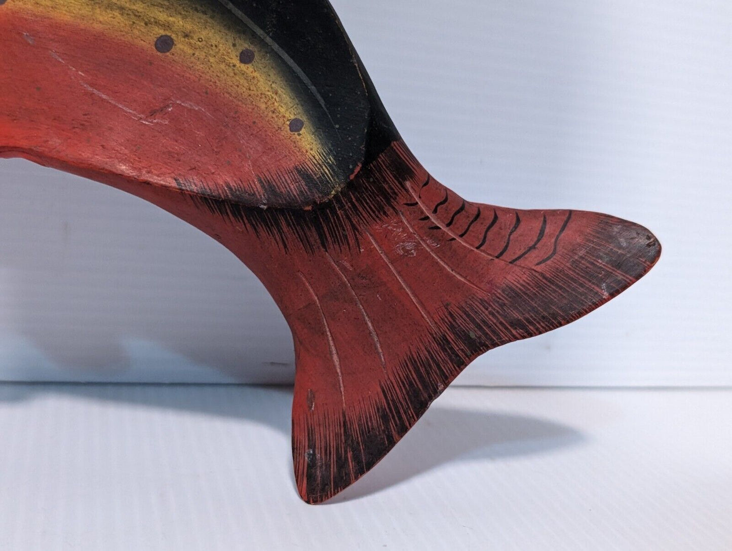 Wooden Fish/ Rainbow Trout Wall Fixture/ Wall Hanging - Free Shipping