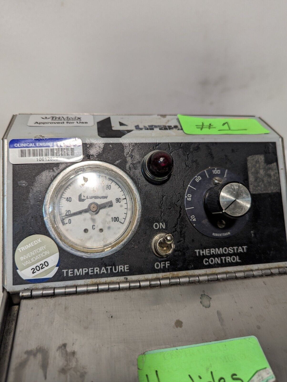 Shandon Lipshaw Model 218 Electric Laboratory Lab Slide Air Dryer W/Dayton Fan