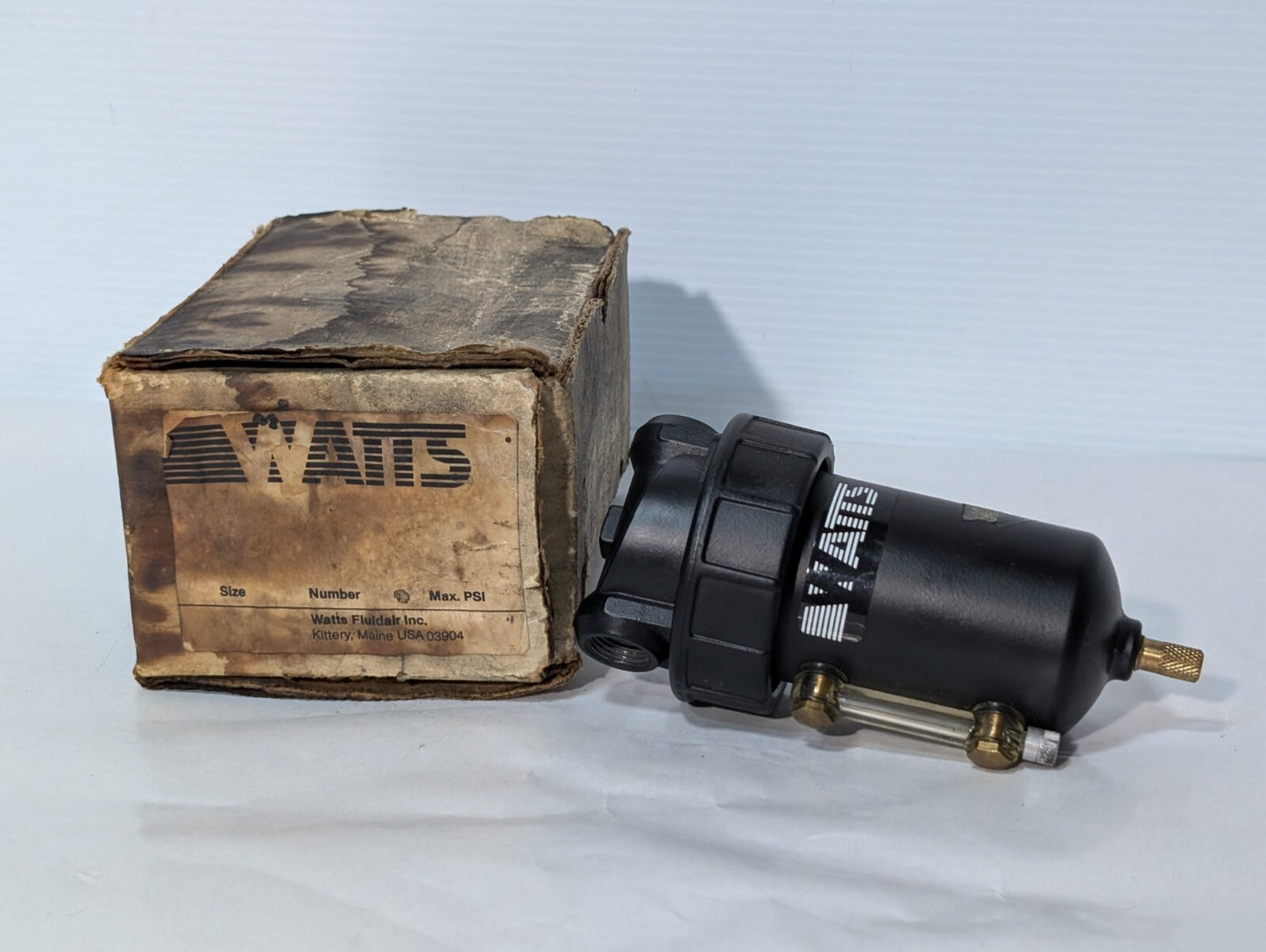 Watts Fluidair F602-03WJ M5 Pneumatic Filter, 250psi, 150º F Max Temp