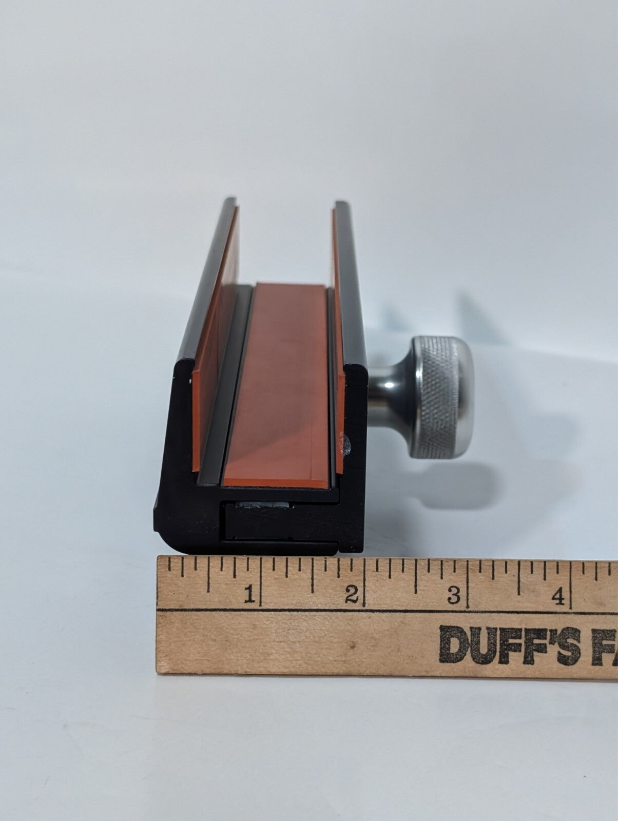 Unbranded clamp, 25 pounds max load, 8 in long, 1-1/4 to 1-13/16 inches thick