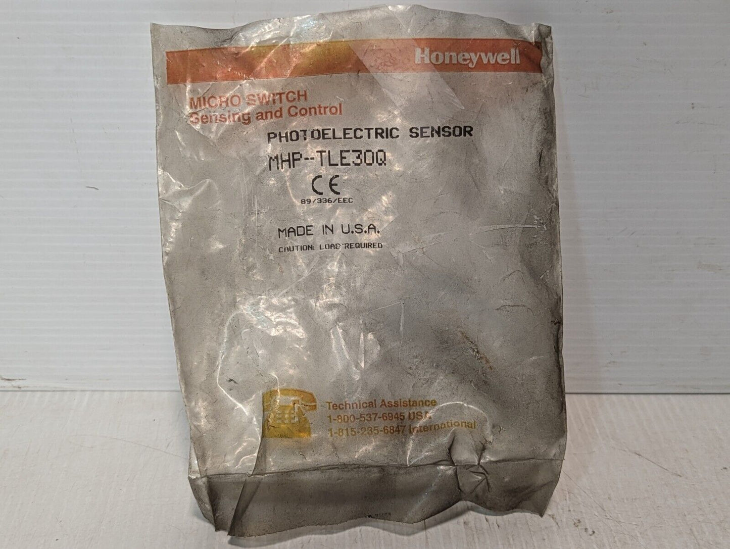 Honeywell MHP-TLE30Q Photoelectric Sensor Switch, Micro Switch - Free Shipping