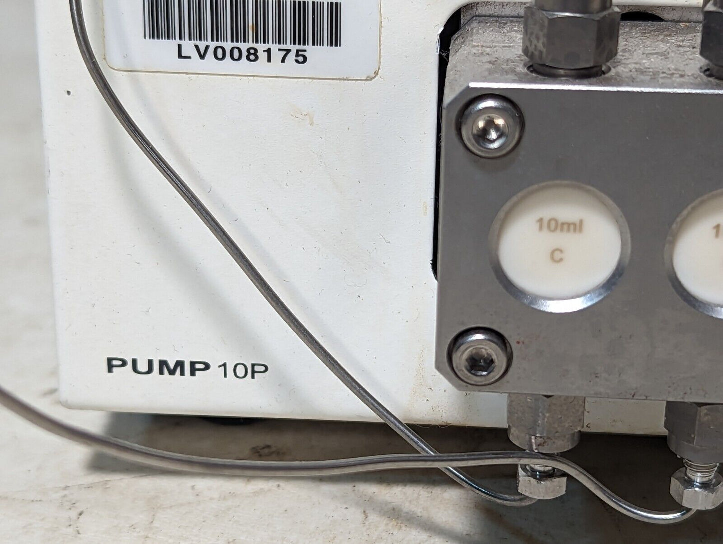 Unbranded 10P solvent pump, untested, no power supply