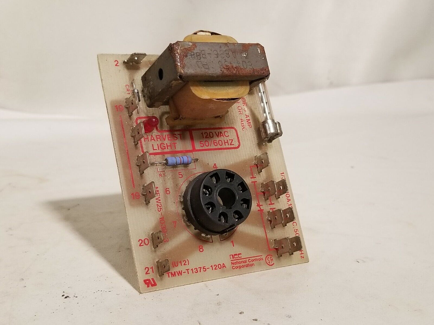 Manitowoc MEW25-1039-3 TMW-T1375-120A Circuit Board w/o relay