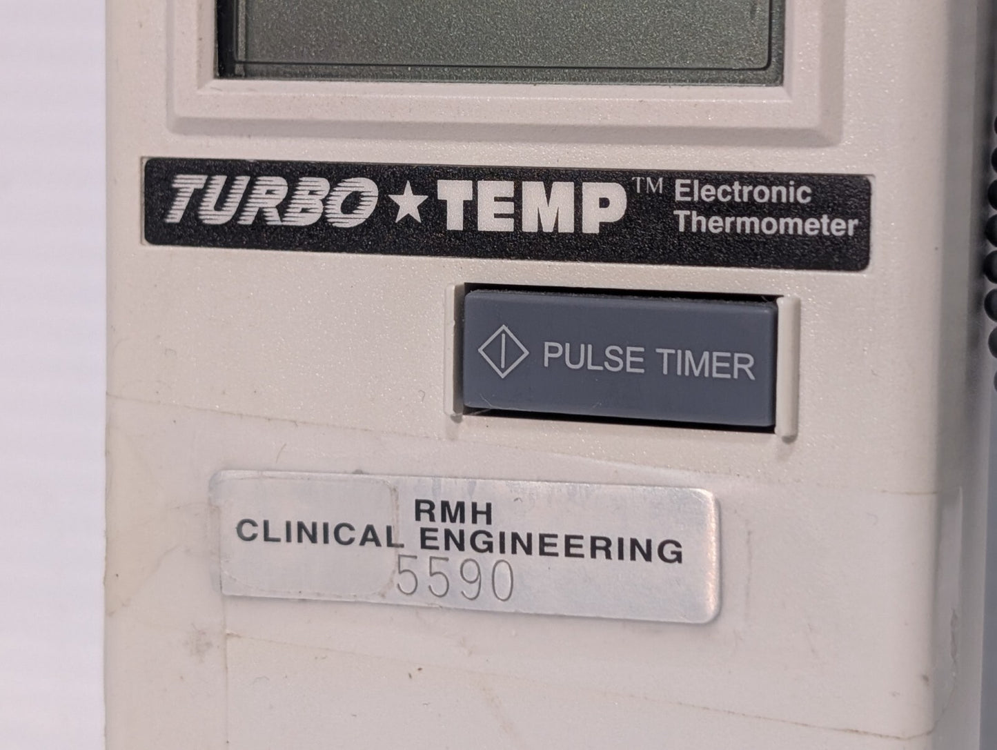 Alaris 2180CX01EE IVAC TurboTemp Electronic Fast Thermometer, Blue Probe Sensor