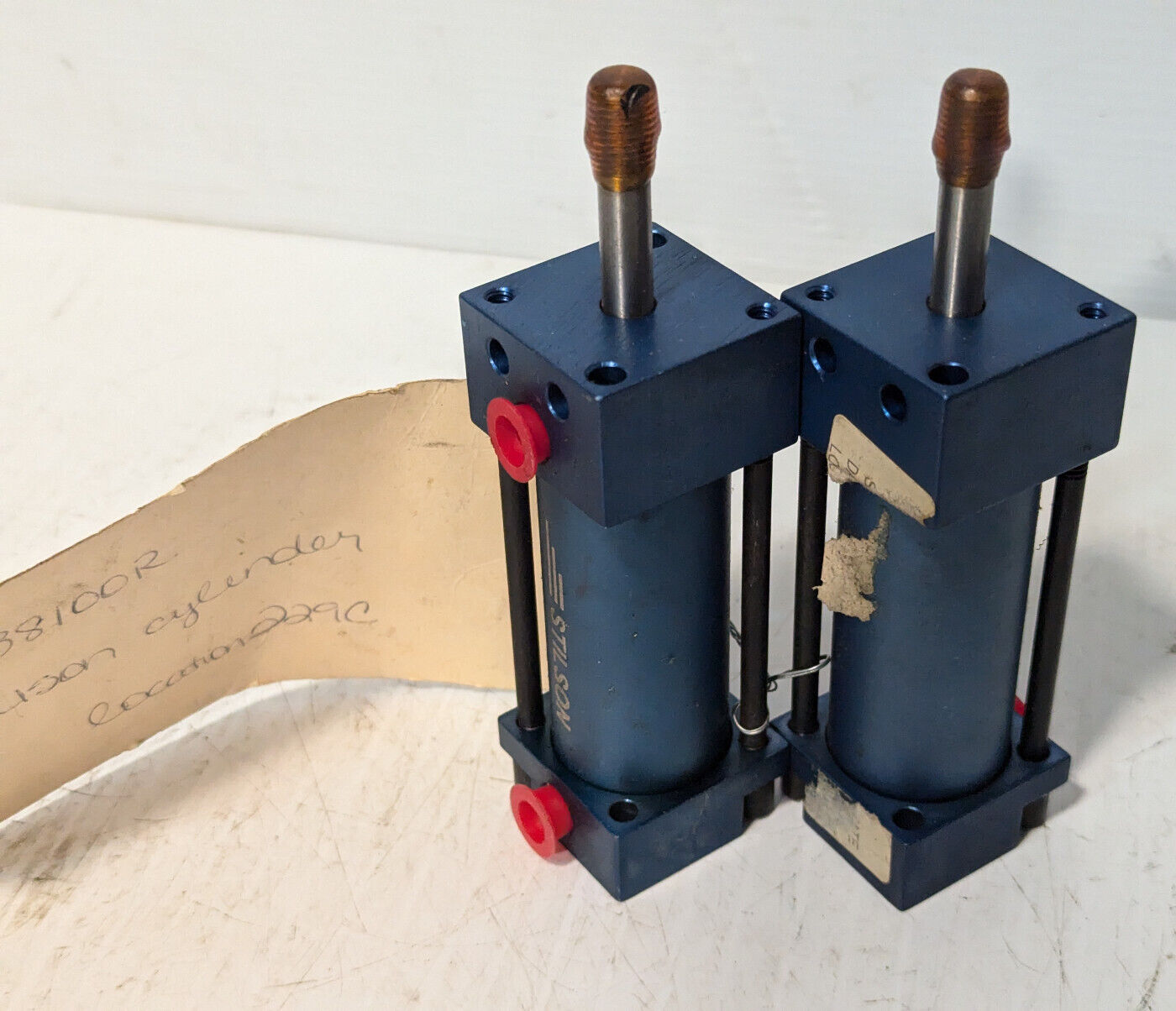 Stilson 38100-R Righthand Pneumatic Cylinder, Rota-Clamp Mount