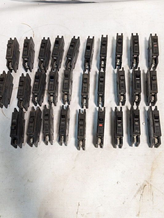 Square D QOU120 Circuit Breaker, 20 Amp, 120 / 240v, 1-Pole - Free Ship+Returns