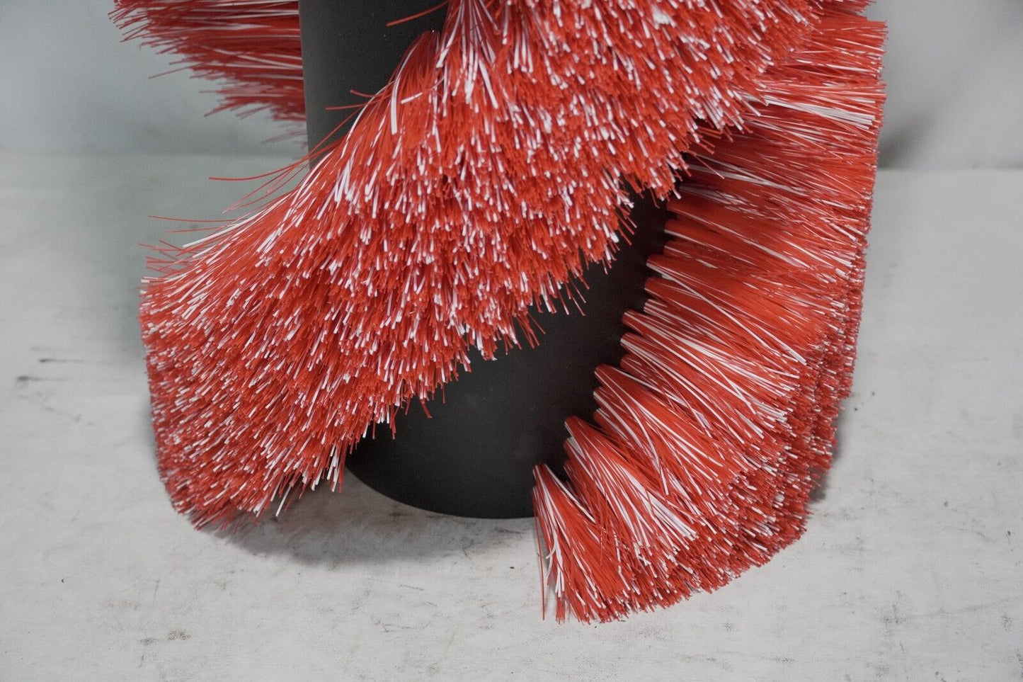45 inch long scrub roller brush, 5-13/16 inch inside diameter, 14.5 in diameter