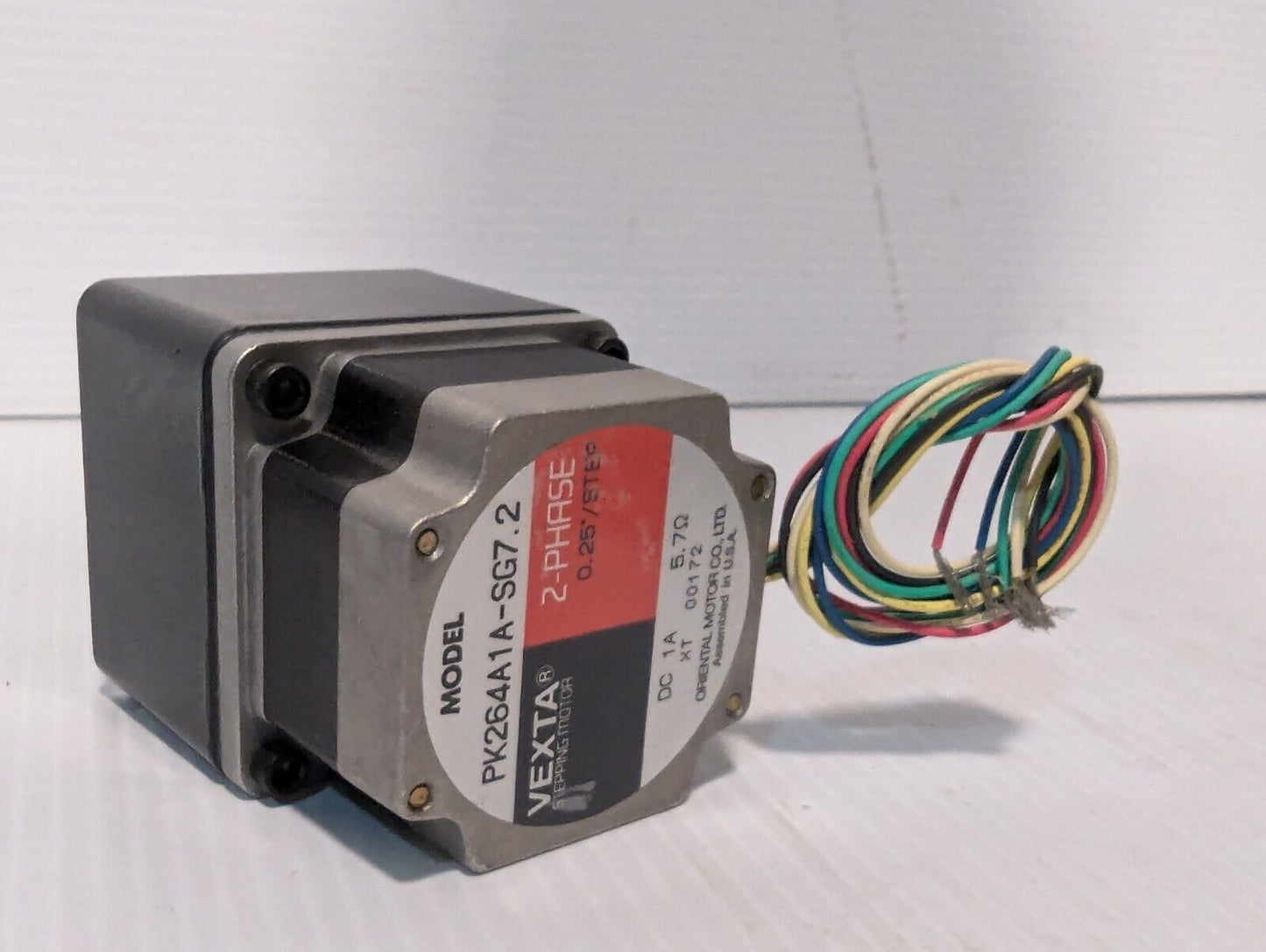 Vexta PK264A1A-SG7.2 Stepping Motor, 2-Phase, Oriental Motors - Free Shipping