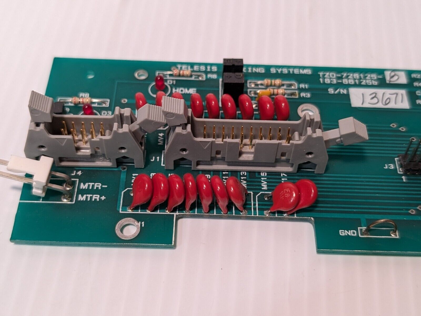 Telesis Marking Systems TZD-726125-B Circuit Board, 163-66125b - Free Shipping