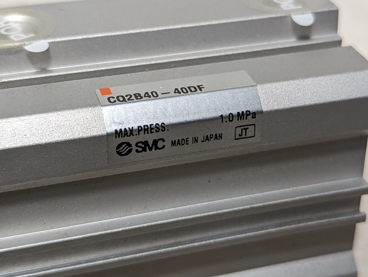 SMC CQ2B40-40DF cylinder, max pressure 1.0 MPa