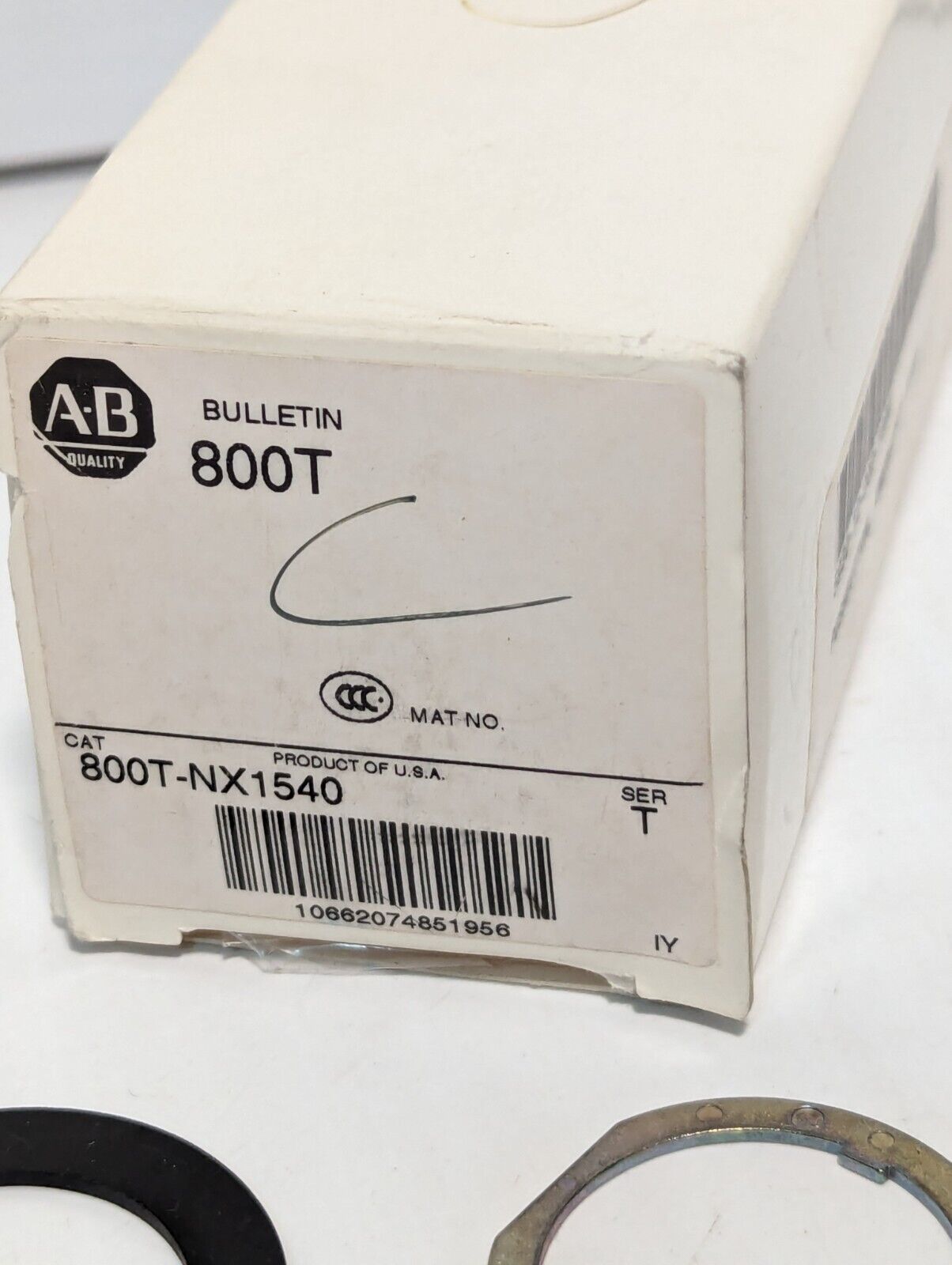 ALLEN BRADLEY 800T-NX1540 PUSHBUTTON SER.T - Free Shipping