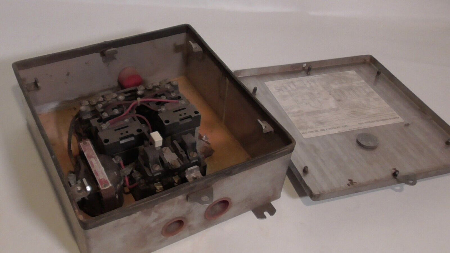 A-B 705-ACD-K Size 0 120/240/500V 2/3/5HP 70A86 110/120V +X147990 330/460V motor