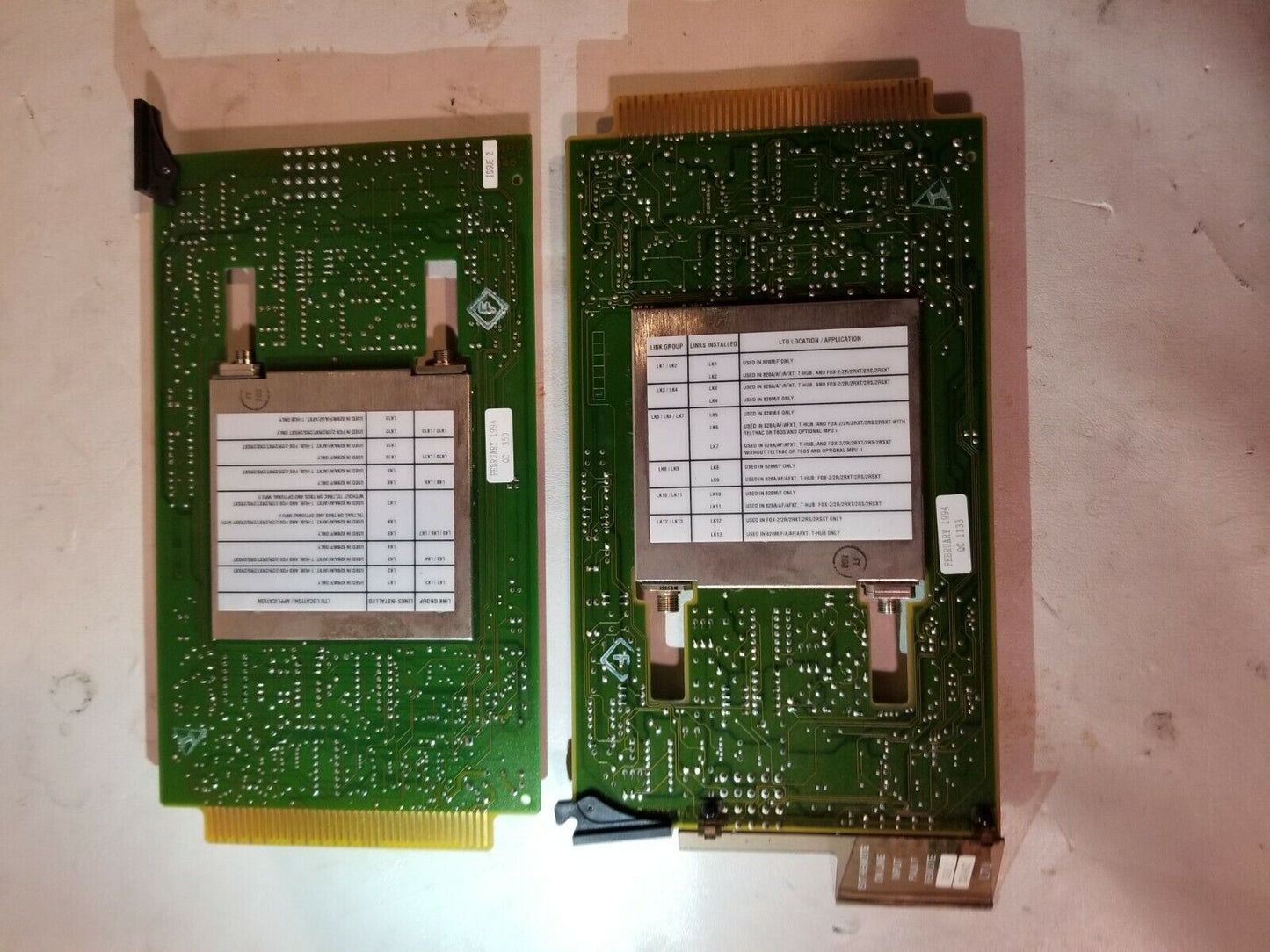 Vicor Main LTU CCA148G2 + Stby LTU DR3WG2 LTU for Fox-2RS Fiber Optic System