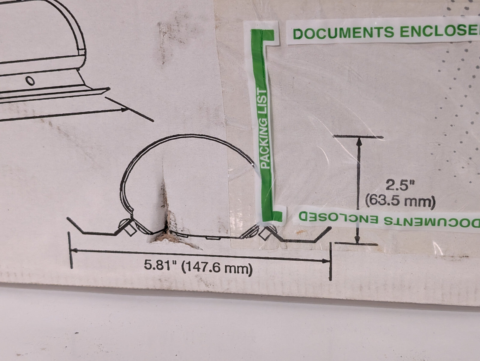 Sylvania 4' Retrofit Strip, 61476, 5000K Daylight, 0-10V Dimmable, 30W, 120-277V