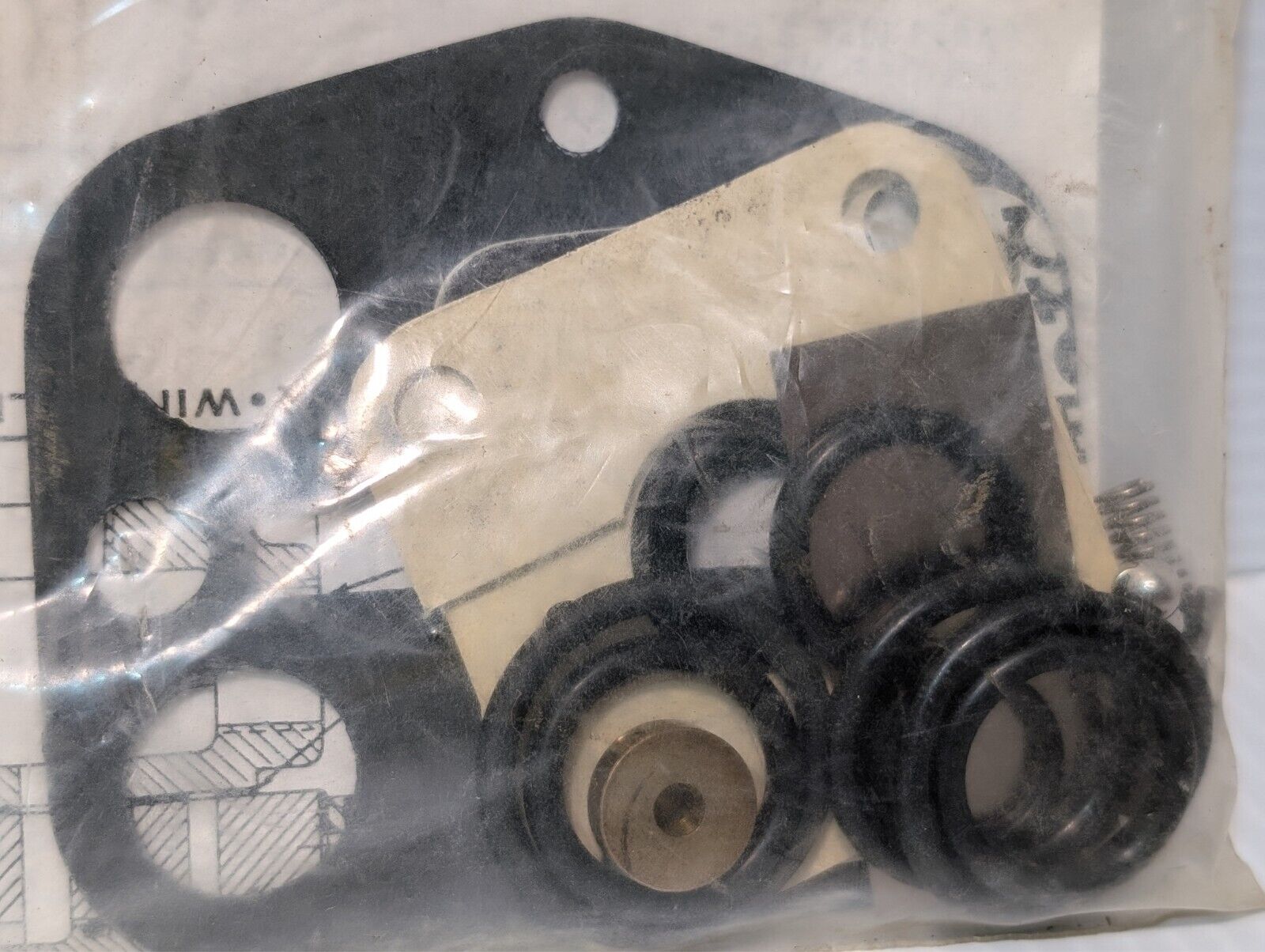 Taylor Winfield U-10049-E Seal-Off Valve Repair Kit as pictured - Free Shipping