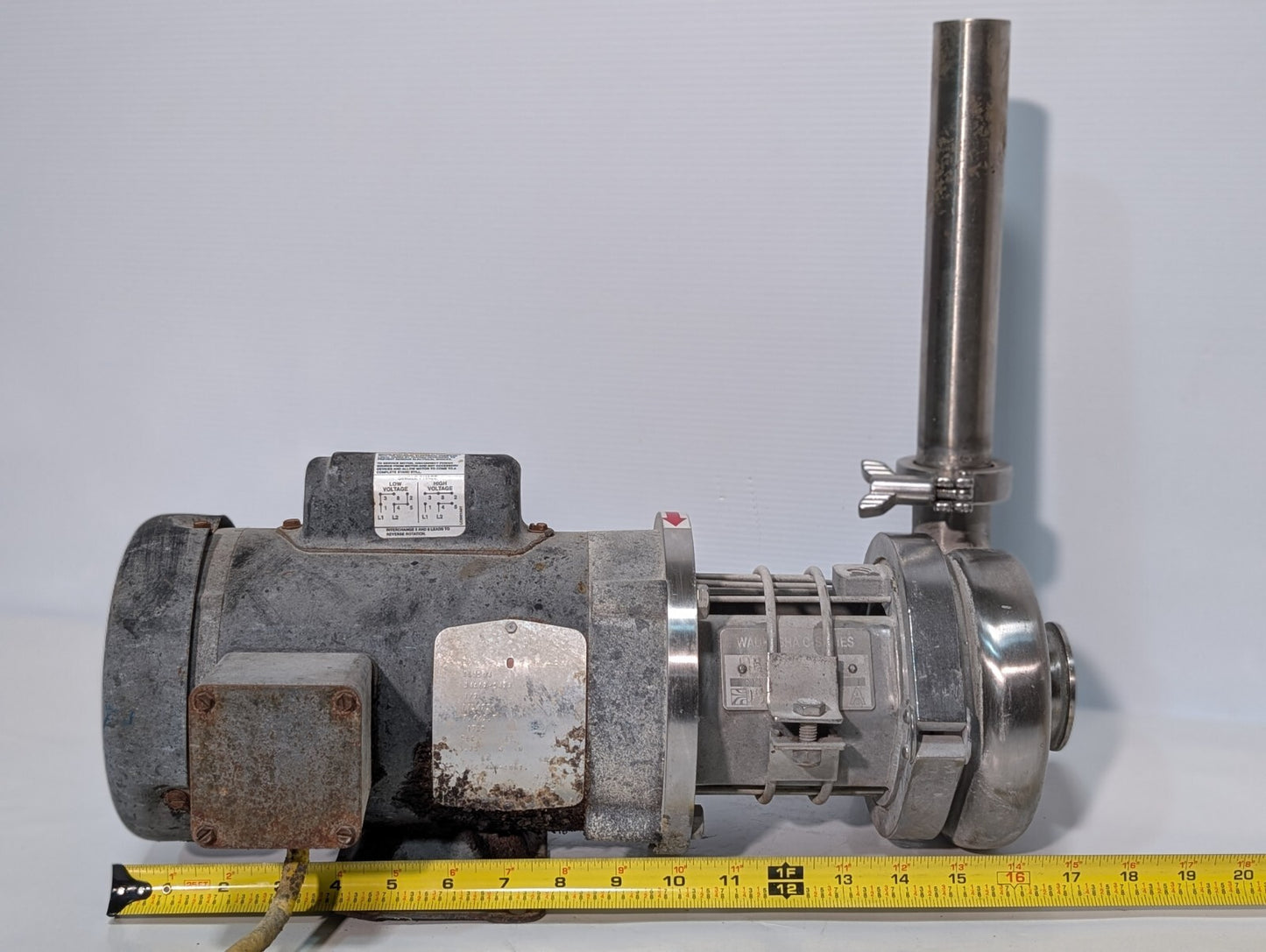 Waukesha Cherry-Burrell C-Series CL3504 34C62-5422 Centrifugal Sanitary Pump