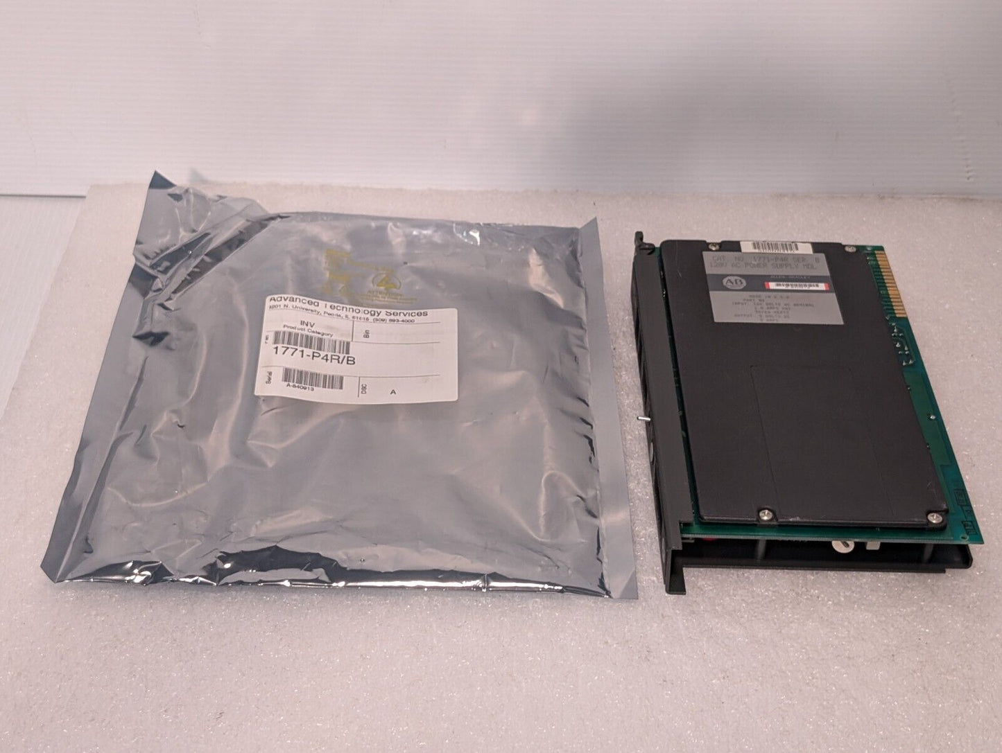 Allen Bradley 1771-P4R\B Redundant AC Power Supply Module, Series B - Free Ship