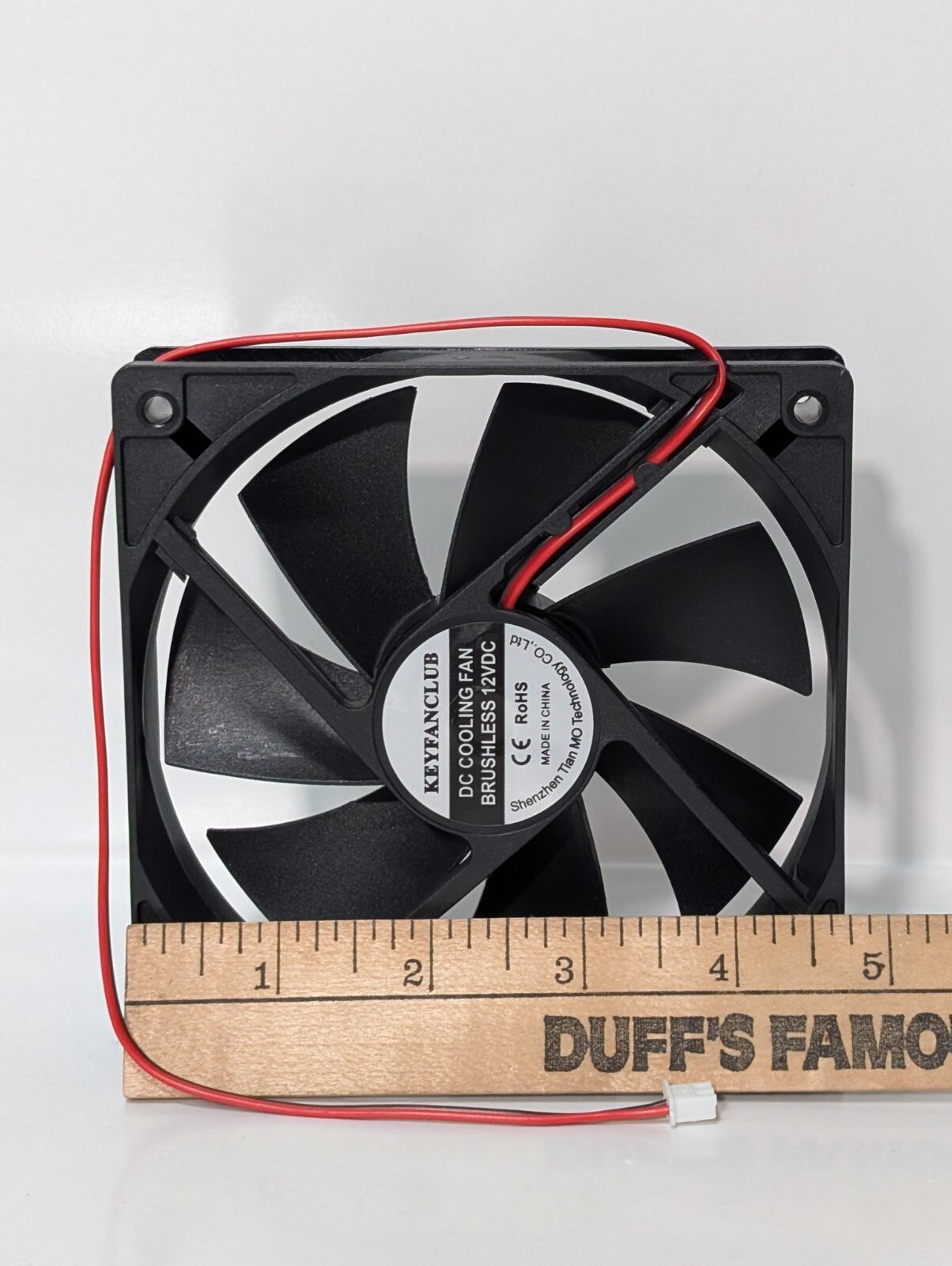 4) KEYFANCLUB 120mm PWM Fan 12v 4-PIN PC Computer Case Cooling Fan Dual 1500RPM