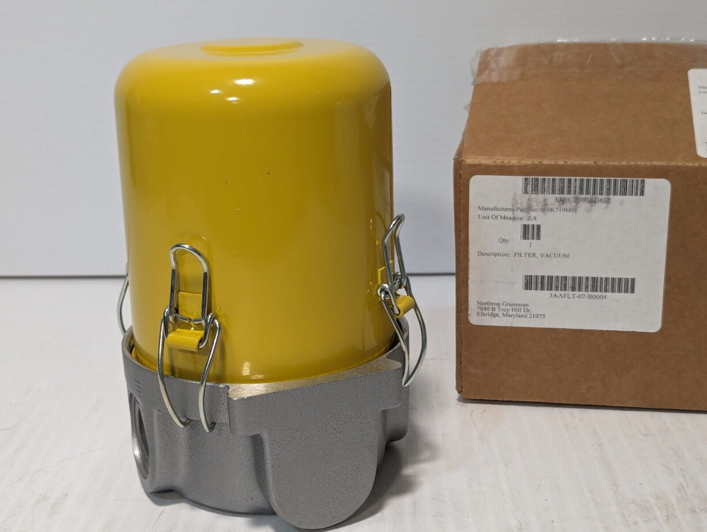 NEW Elmo Rietschle ZFP 145 (06) Vacuum Filter Dust Separator - Free Shipping