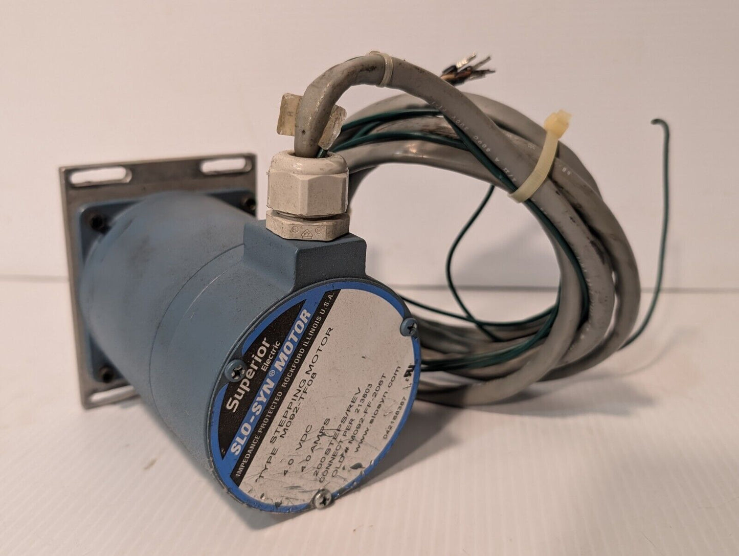 Superior Slo-Syn M092-TF08 Electric Stepping Motor 4.0 VDC 4.0 A - Free Ship