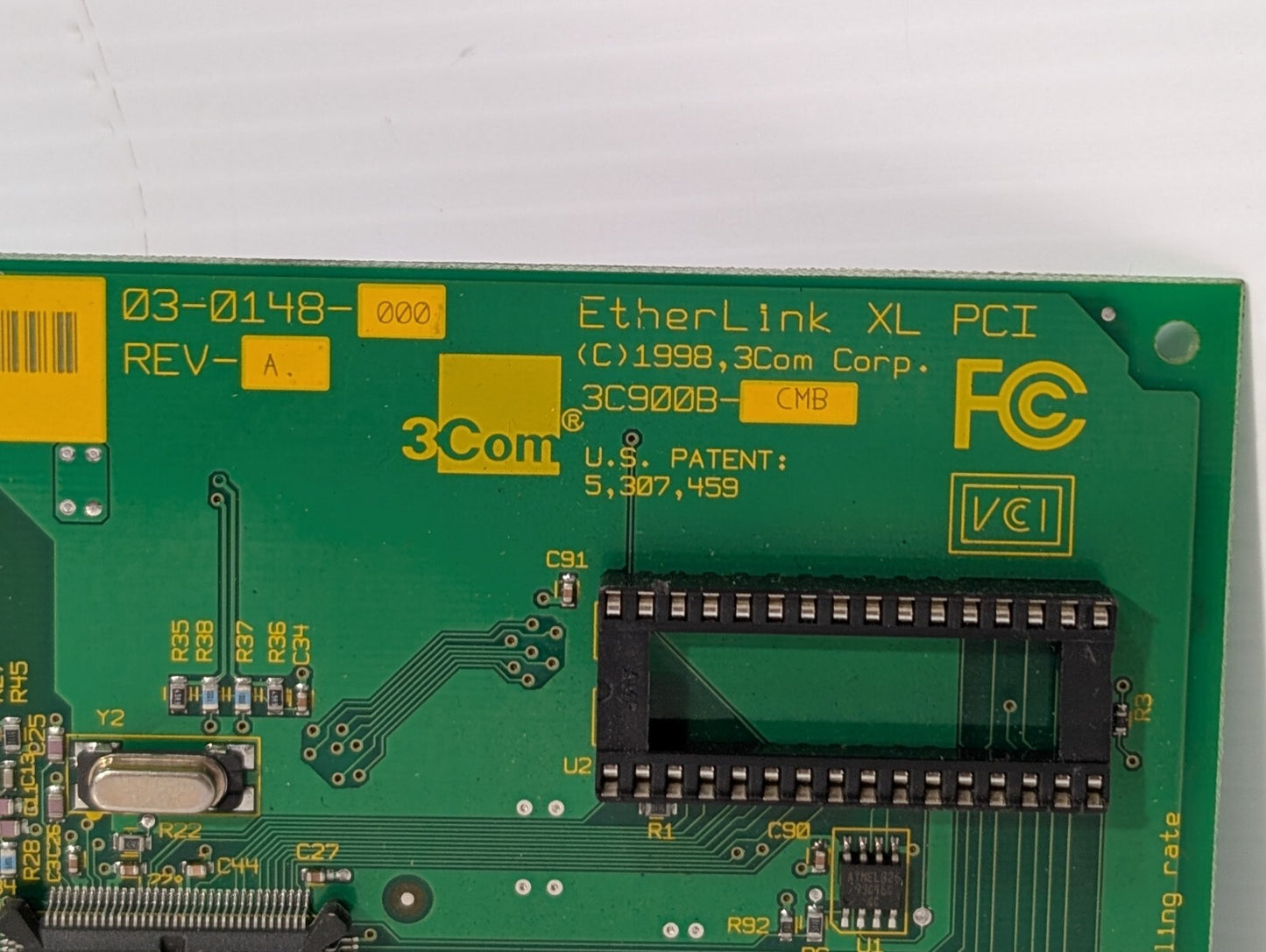 3Com 40-0456-004 Parallel Tasking II Performance PCI Ethernet Network Card