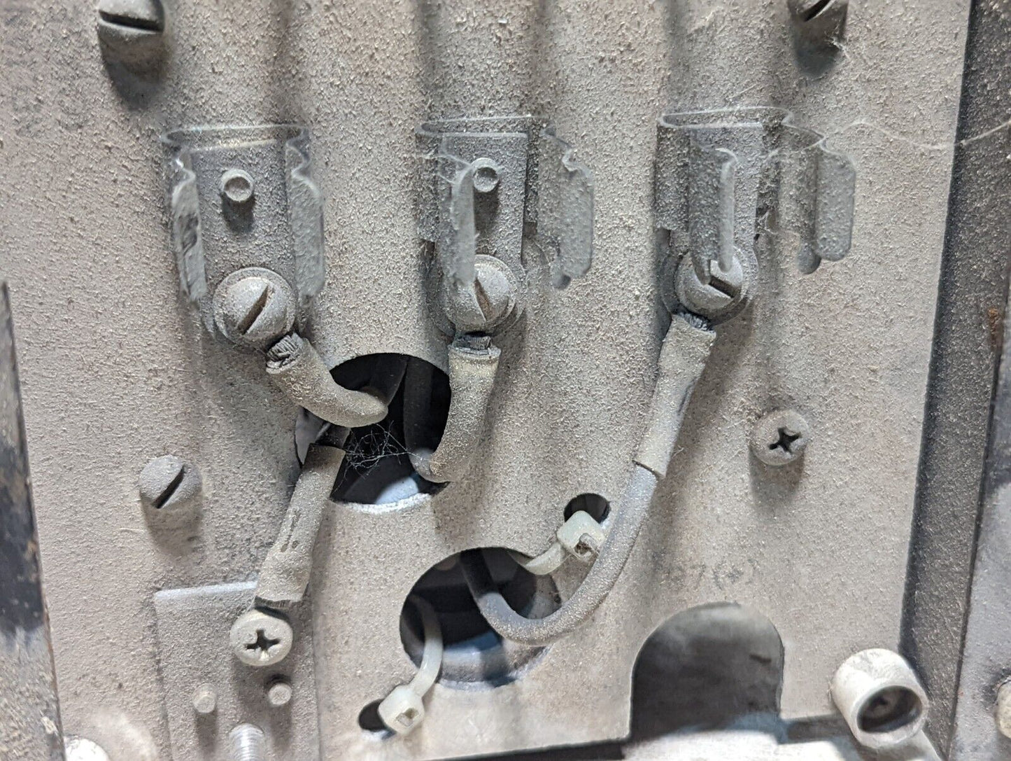 Reliance Electric 801463R rectifier stack, no cover, very dusty