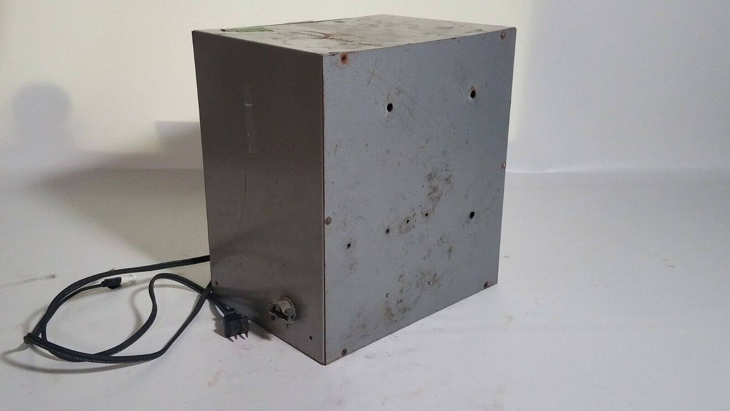 Eurotherm Thyristor, two attached Fahrenheit thermometer gauges, in electric box