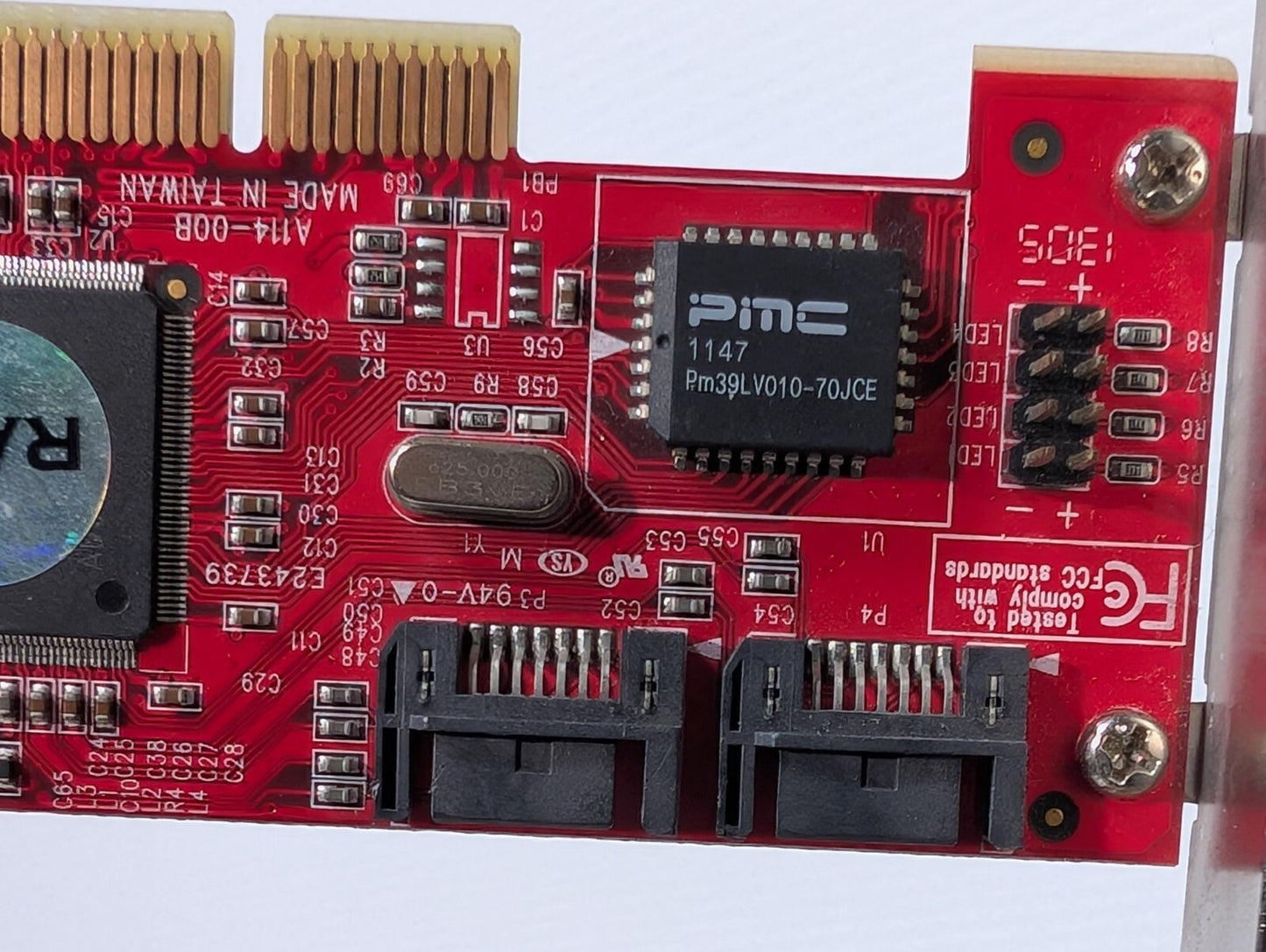 StarTech A114-00B - 4 Port PCI SATA RAID Controller Adapter Card, PCISATA4R1