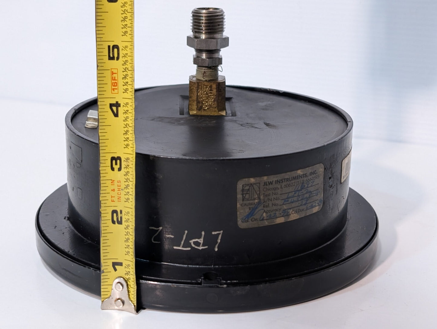 US Gauge (Ametek) 33509 Pressure Gauge, 0-600psi, 5.75" Dial Face, 1/4"npt