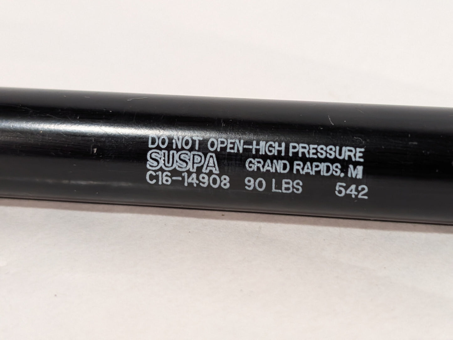 Suspa C16-14908 90Lb. Gas Prop/ Strut, Lift Support, Spring, Made in USA