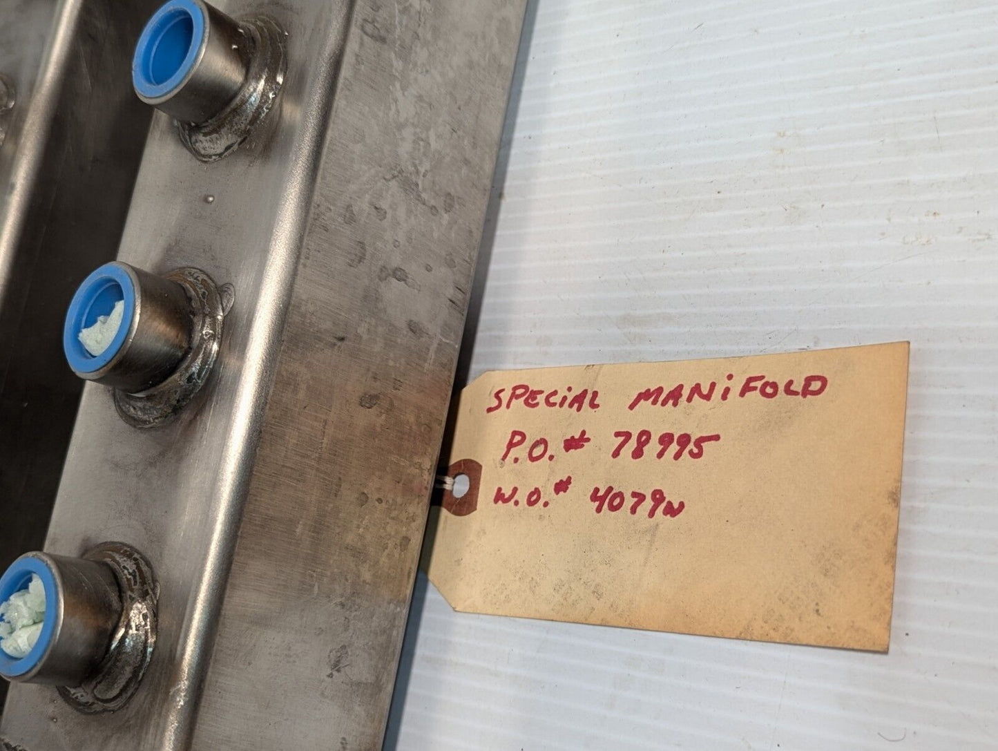 Standard 24-Port Steel Water Manifold+Returns