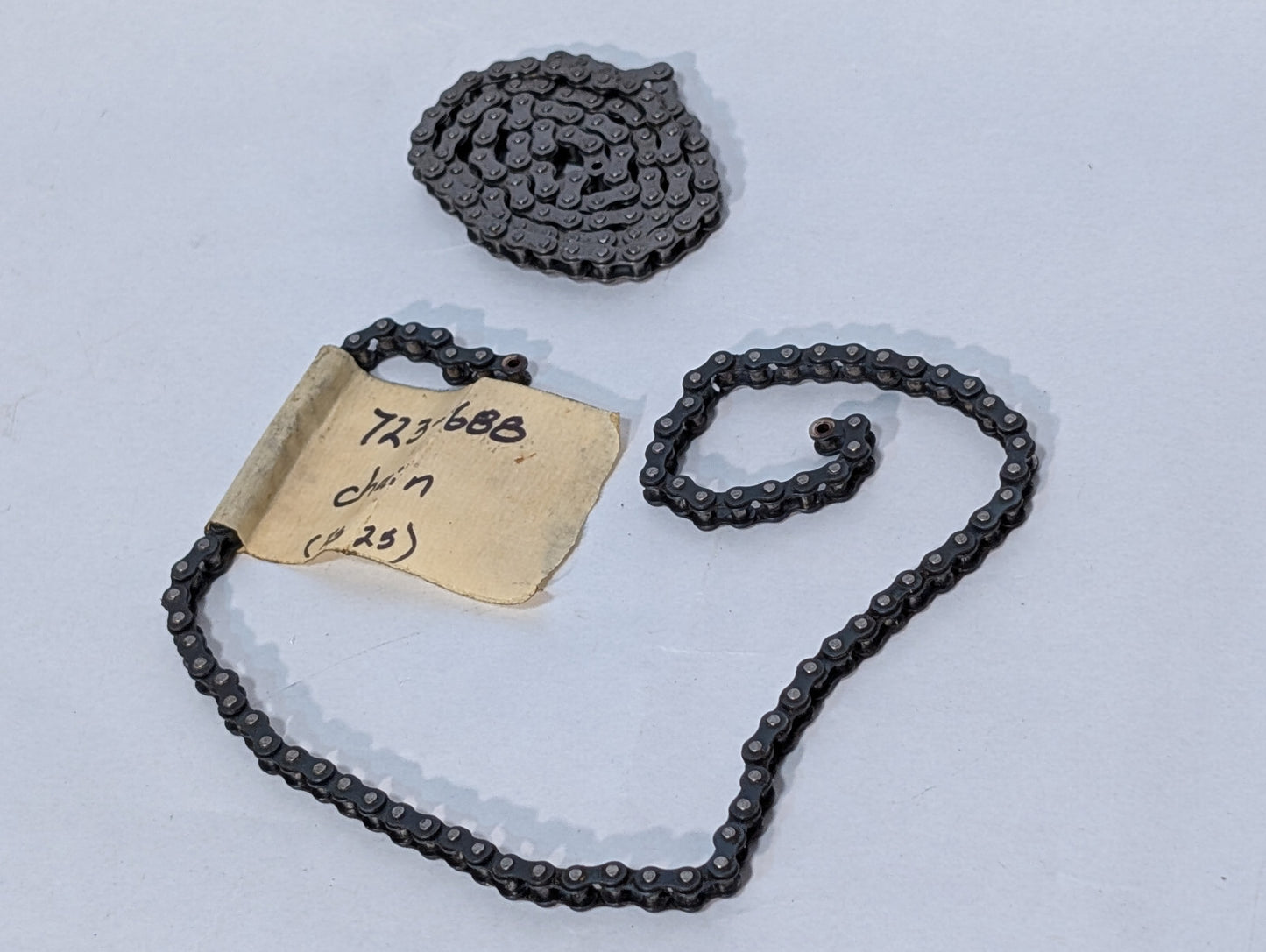 Tsubaki RS-25 Roller Chain, 10Ft, 480 Links, 723-688, Made in Japan