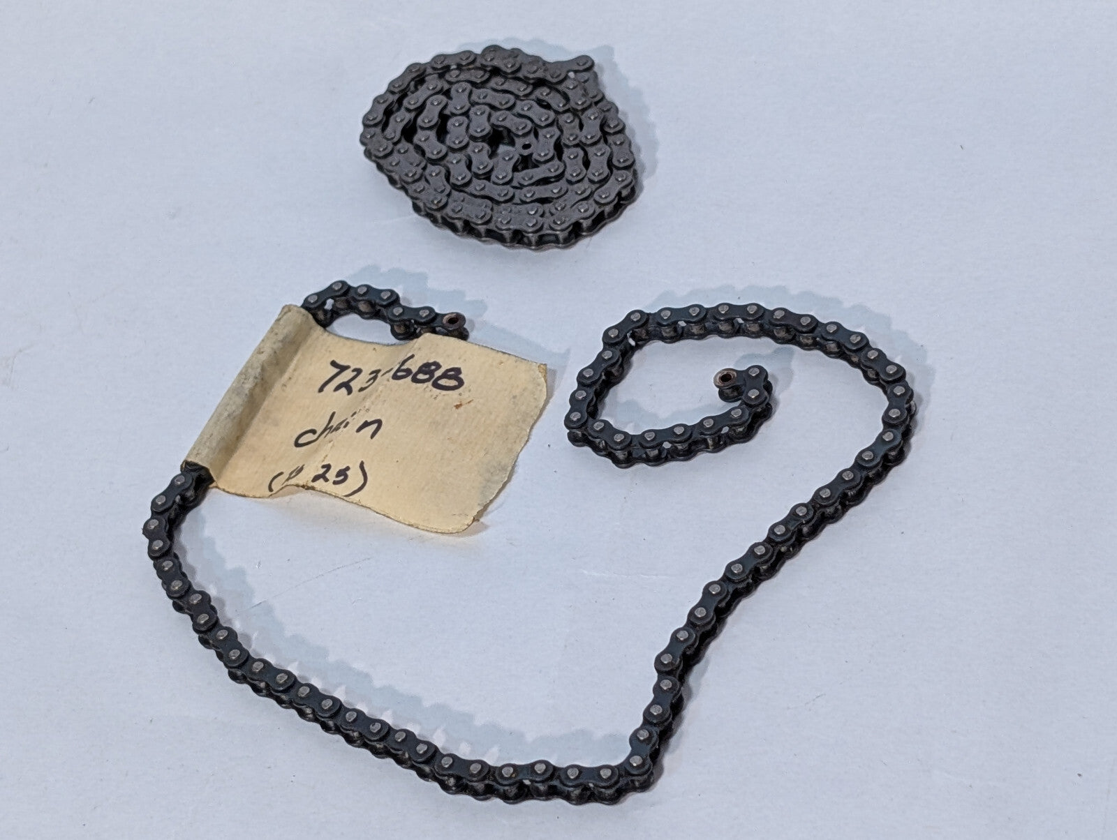 Tsubaki RS-25 Roller Chain, 10Ft, 480 Links, 723-688, Made in Japan